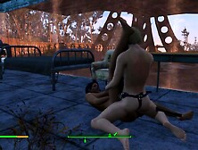 Bordel with glass windows.  The Work of Prostitutes in Fallout 4 - Porno game,  lesbo ding-dong