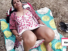 Desi Indian Kavita Bhabhi outdoor missionary creampie fuck with Tatya - close up natural action