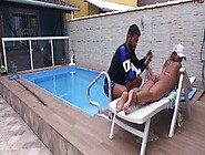 My husband left,  the pool man arrived!