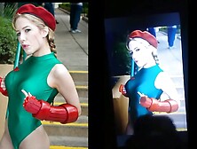 Just The Cumshots - Cammy Cosplayers Cum Tributes