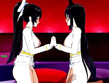 Azur Lane - Atago and Takao CG Comics Three-some