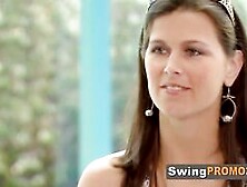 Shower Sex And Dices Games With Swingers Make The Reunion Of Horny Couples Ready To Turn Into Sex.