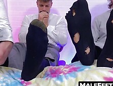 Sole Mates Darius And Cyruss Unleash Foot Fantasy Frenzy!