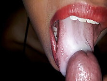 Super Rich Cock Sucking Blowjob And Cum In My Throat Too Much Cum 4K