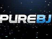 Nerdy but hawt Sarah Cute licking semen after oral pleasure by Pure BJ of Only3x