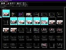 EBONY CUTIE & WHITE BRUNETTE HAIR RIDE STRADDLED LEGS OF HOTTEE WHITE GAL CAMP AS ANGELS TEACHERS SEE DISCIPLE LESSONS