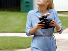 Small Blonde Slut Playing With Her Drone