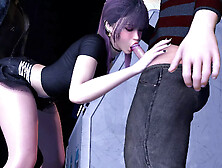 Public threesome fucking beautiful slutty asian girl