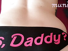 ohhh no.. daddy comes to my bed and fucks my little wet pussy!