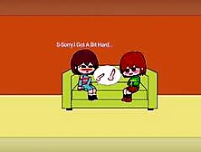 Frisk and Chara have fun (Retake)
