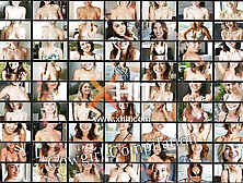 Sexy Cowgirl Compilation With Nicky Girl And Allies