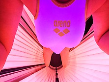 Arena Big Logo Swimsuit Solarium Mast.