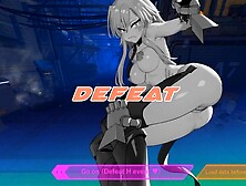 ATTRACTIVE CYBERPUNK BLONDIE DRILLED BY HUMONGOUS ROBOT -- COLONY 27 LAMBDA