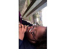 My Homeboy Mommy Pays me 300 to Inhale my Trunk outside