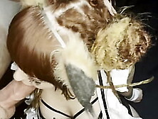 Cute Cat Maid Gets Big Dick in Her Throat