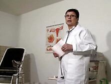 German Mature Nurse Fingering Herself in Hot Solo Action with Sex Toy