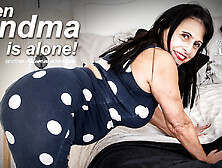 British Grandma Anna Price Masturbates When She's Alone To Escape Her Decent Normal Life