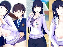 [Hentai Game Koikatsu! ]Have Sex With Big Tits Naruto Hinata Hyuga. 3Dcg Erotic Anime Video.