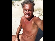 UltimateSlut Christophe WALKS NUDE ON PUBLIC BEACH