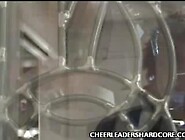 Teen Ebony Cheerleader Balled 1