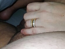 Naughty Step Mom hand slip into step son dick like a Eagle