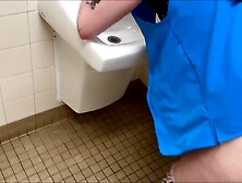 Getting Fucked In The Family Bathroom At Work