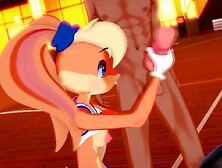Space Jam - Lola Bunny gets screwed after training - Manga