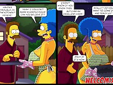 Flandis Banging The Simptoons Women! Pepperoni pizza! The Simptoons