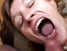 His Wristwatch Disappears Into The Pussy Hole Of His Bound