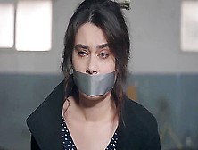 Turkish Actress Yagmur Sahbazova Tape Gagged Again