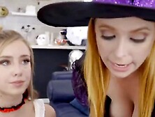 Mts - Large Rod Trick Or Treat For Step Mama And Step Sis Compilation Pair Femdom Instagram (Miu Lee,  Large Boobs,  large penis,