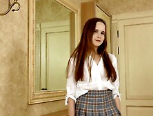 First time nude with spreaded twat on camera