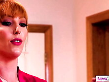 Body swapped lezzie licked by rivals GF