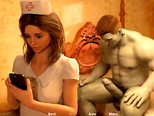 East Block Halloween special part three with a massive monster cock and epic cumshot