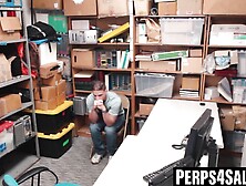 Inked thief gets barebacked by officers huge black dick