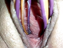 Step Sister Let Me Put Random Things In Her Creamy Vagina