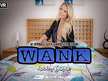 I Love Watching You Wank - Blonde In Lingerie Joi - Ashley Jayne