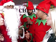 Sammy Brooks is invited to a hardcore black x-mas party!