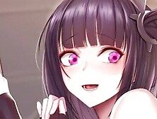 Busty hentai babes in sexy outfits ravaged with huge dicks