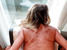 Amateur Wife Bent Over Chair Rough Anal Fucking Loud Moaning Orgasm