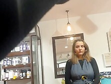 BULGE FLASH - She really wanted to suck my dick