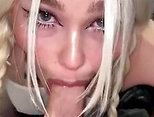Porn in Russian where a blonde fucks her stepbrother