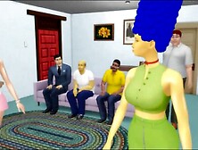 Family Dude x American Daddy x Simpsons x Cleveland - mother I'd like to fuck Party