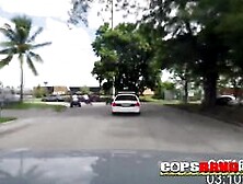 Hardcore Fuck Between Ex Convict And Two Busty Female Cops.