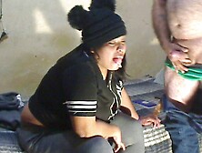 LIZETH CUM SLUT BLOWJOB - Cum Shot Into Her Mouth