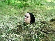 Forest bdsm burial and fetish domination of slavegirl