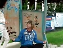 The Secret Bus Stop Affair Katjas Pleasurable Punishment