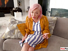 Milf Stepmom Is Super Worried About The Safety Of Her Stepson With Adira Allure