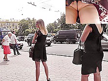 Blondies Enjoyable Upskirt Gazoo Movie Scene