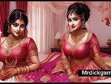 Husband tells his best friend to have sex with his newly married desi wife, threesome sex with husband and his friend